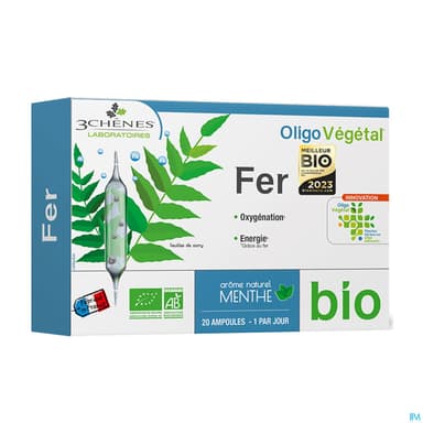3 CHENES OLIGOVEGETAL BIO FER AMP