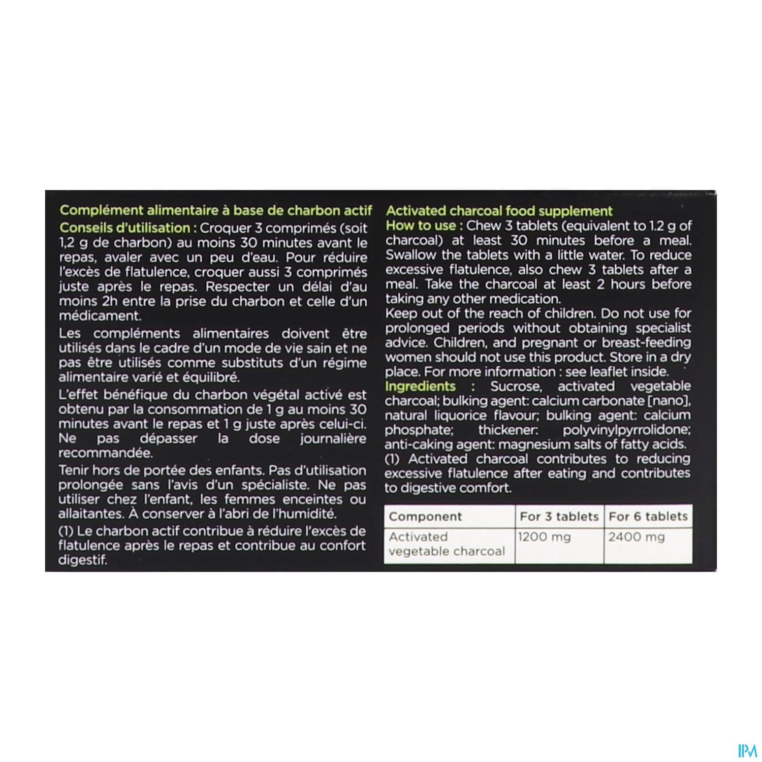 CARBOPHOS CHARBON VEG CPR 40