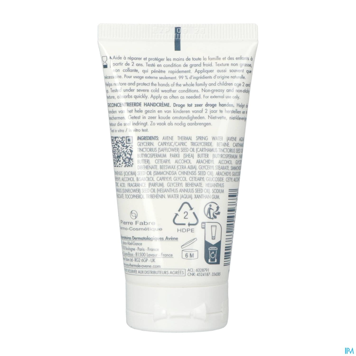 AVENE COLDCREAM CR MAIN CONC 50ML