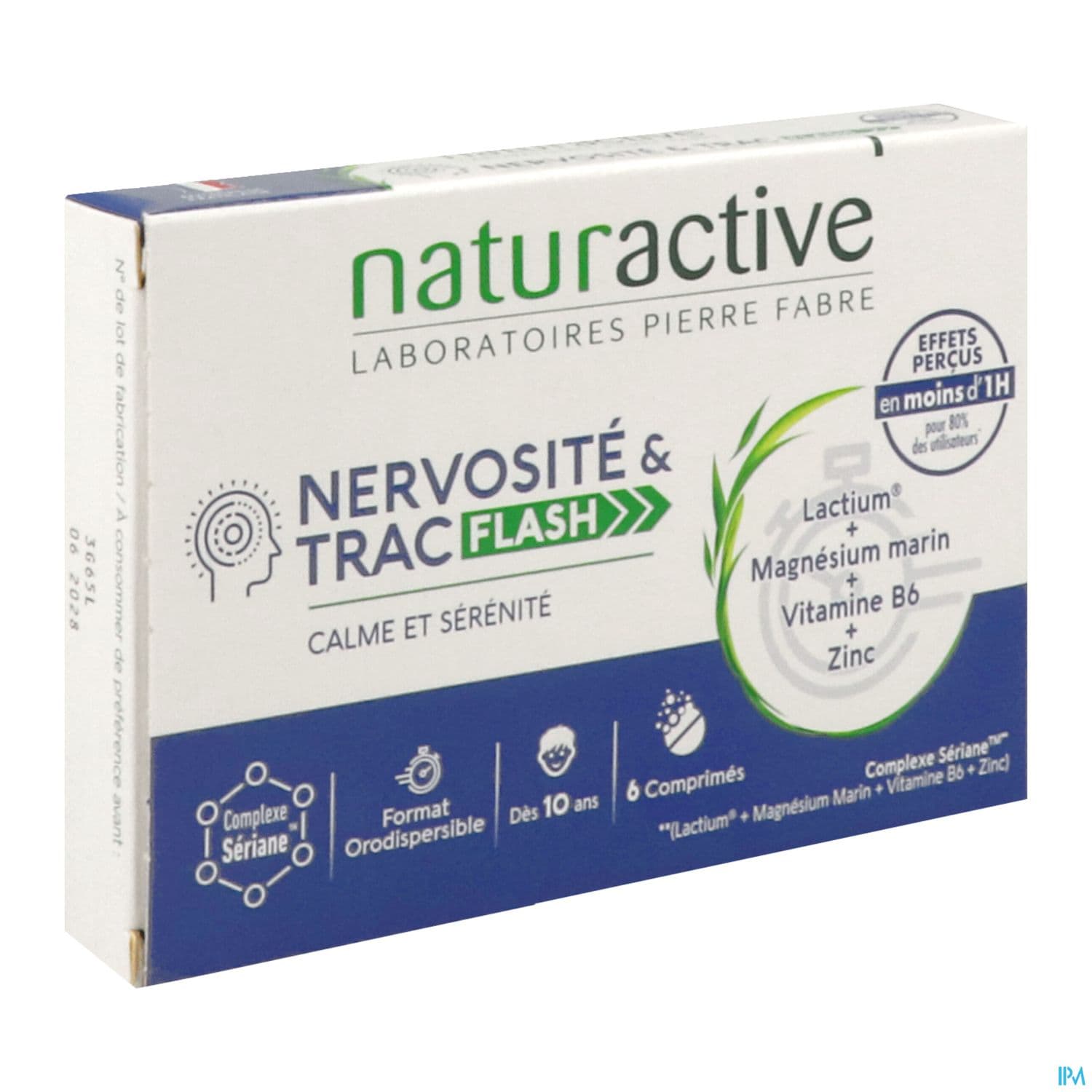 Naturactive Nervosite Et Trac Flash Comprime Orodispersible 6