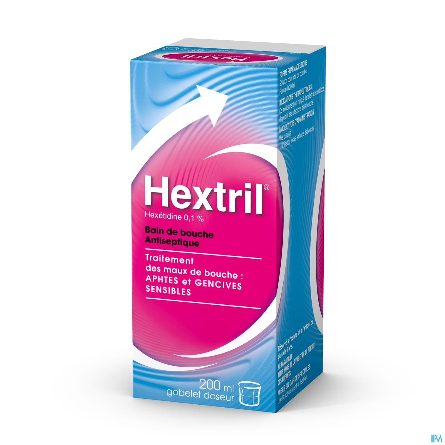 HEXTRIL 0,1% BAIN BOUCHE SOL 200ML