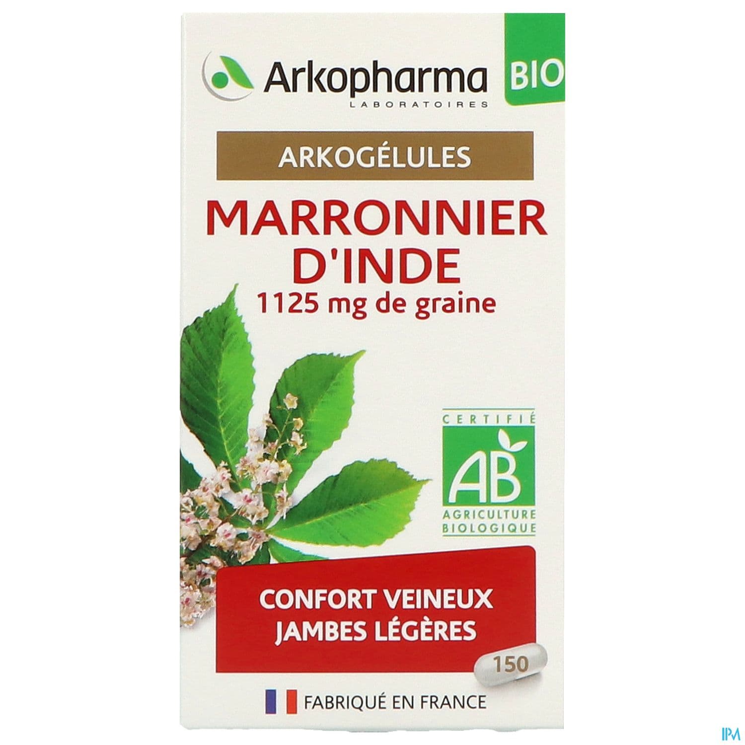 Arkopharma Arkogelules Marronnier Inde Bio Gelule 150
