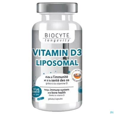 BIOCYTE VIT D LIPOSO GELUL 90