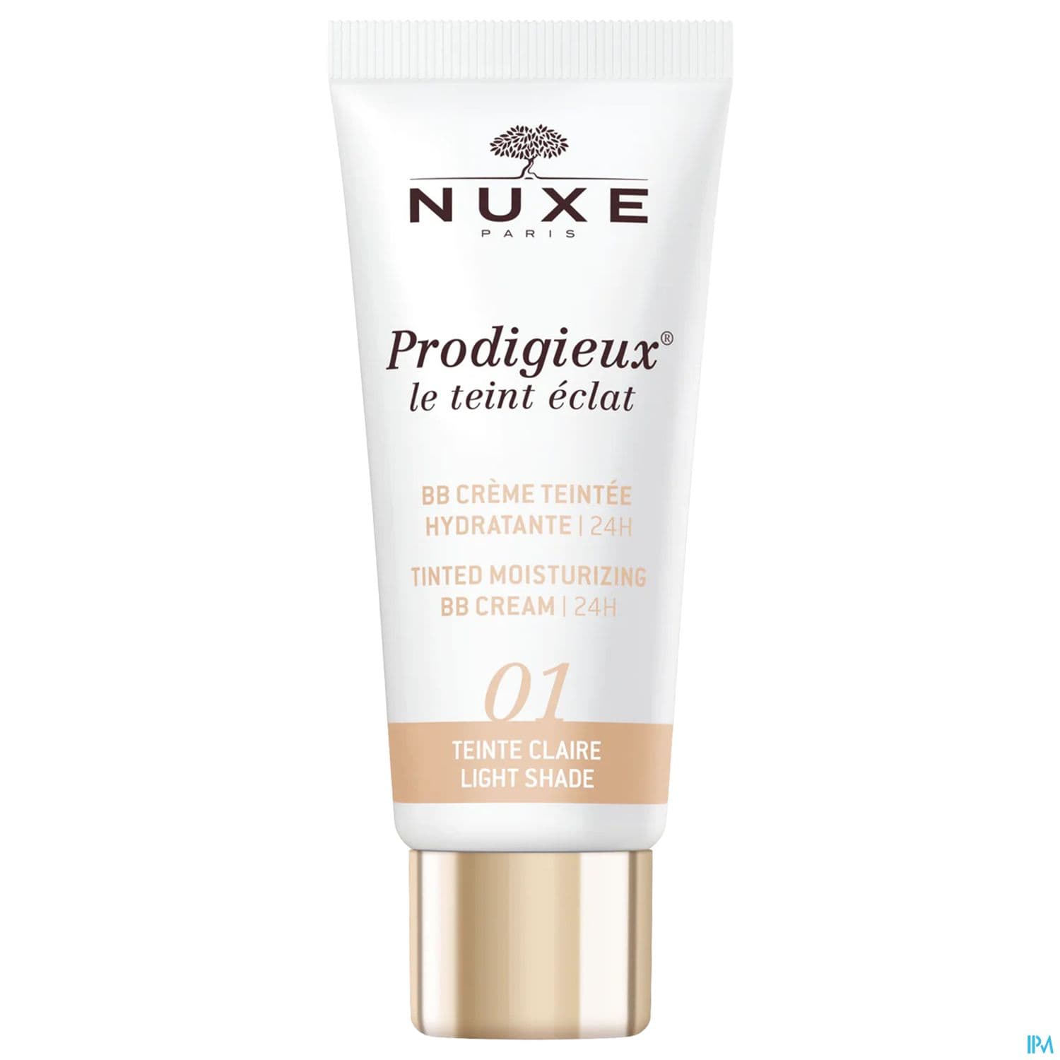 Nuxe Prodigieux Le Teint Eclat Bb Creme Teintee Hydratante 24h Teinte Claire Tube 30ml