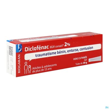 DICLOFENAC 2% BGR CONS GEL TUB30G
