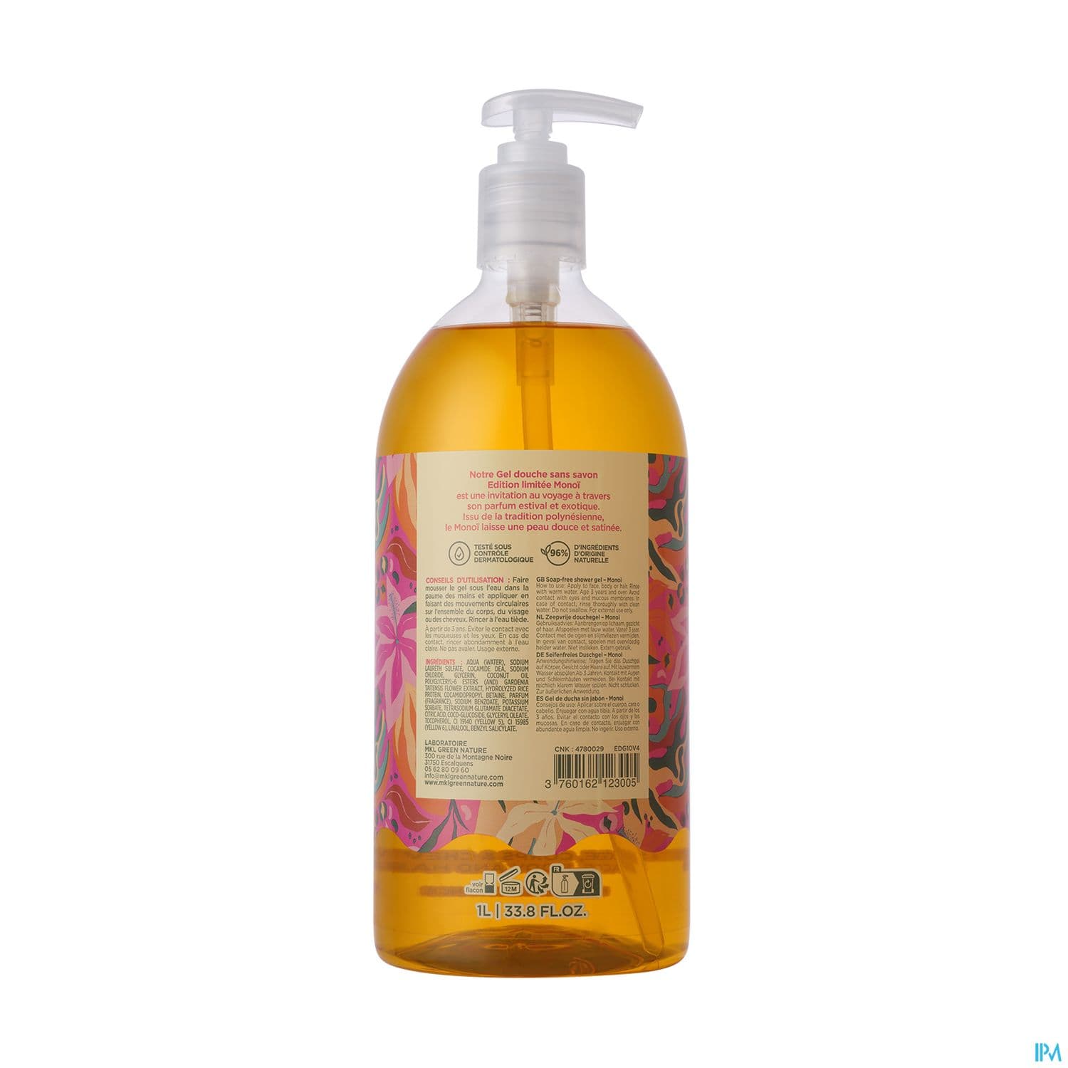 MKL GEL DCH MONOI 1L ED LIM