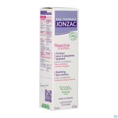 JONZAC REAC CONTROL YEUX PAUP 15ML