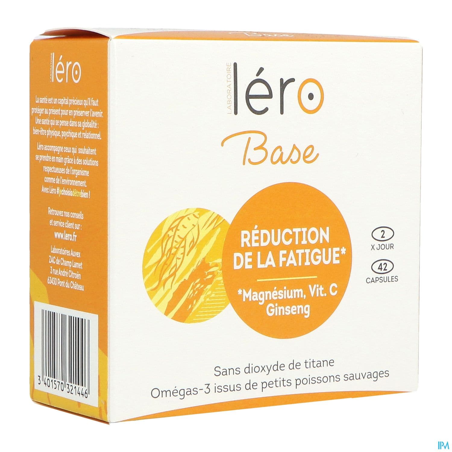 Lero Base Reduction Fatigue Capsule 42