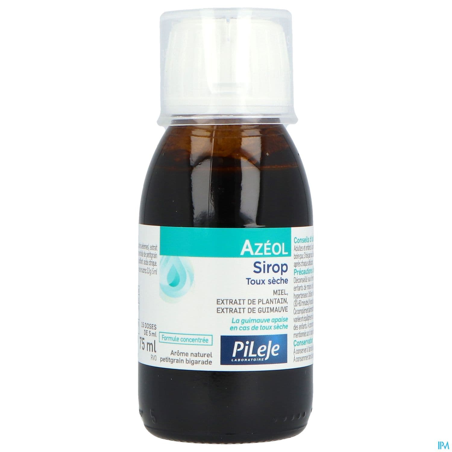 AZEOL SIROP VOIES RESPIR TX S 75ML