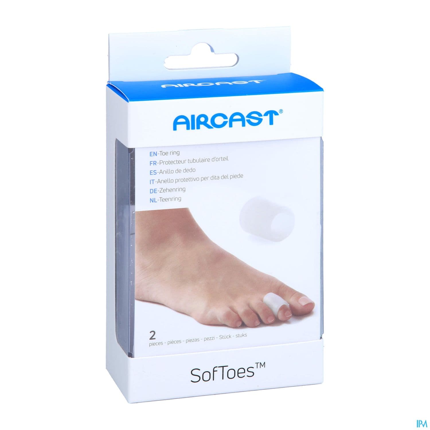 Donjoy Aircast Softoes Protection Tubulaire Orteil X2