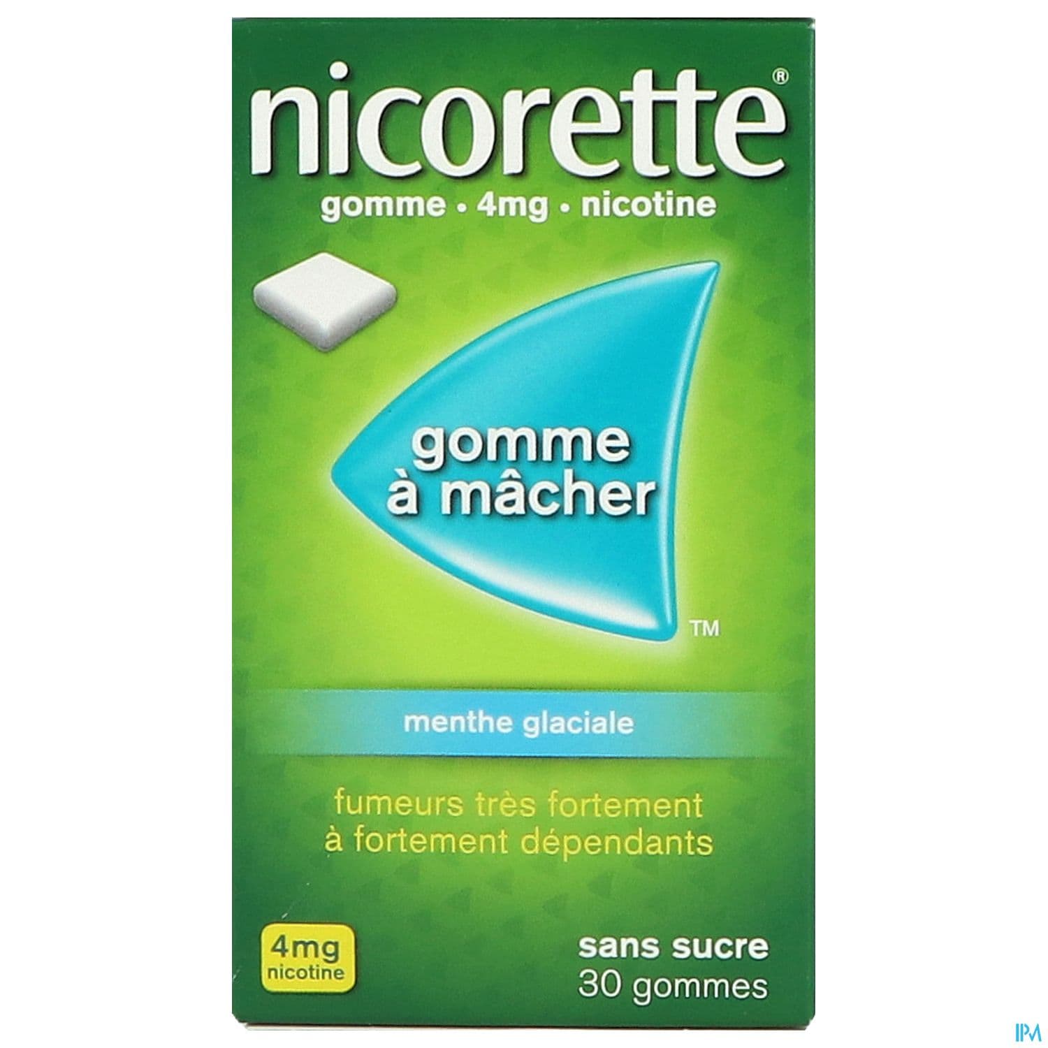 NICORETTE 4MG GOMME MENT GLA SS 30