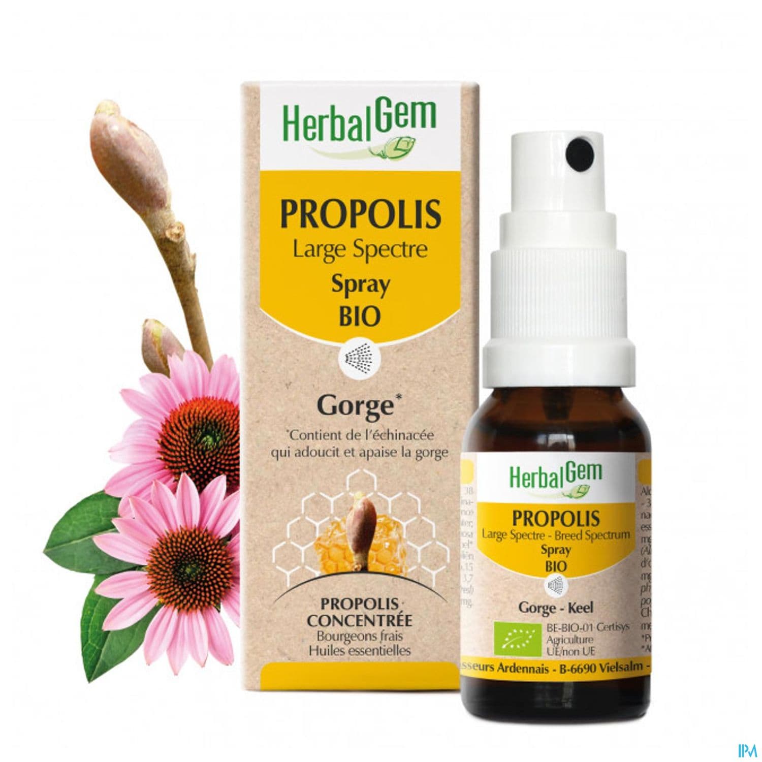 HERBALGEM PROPOLIS BIO SPR 15ML