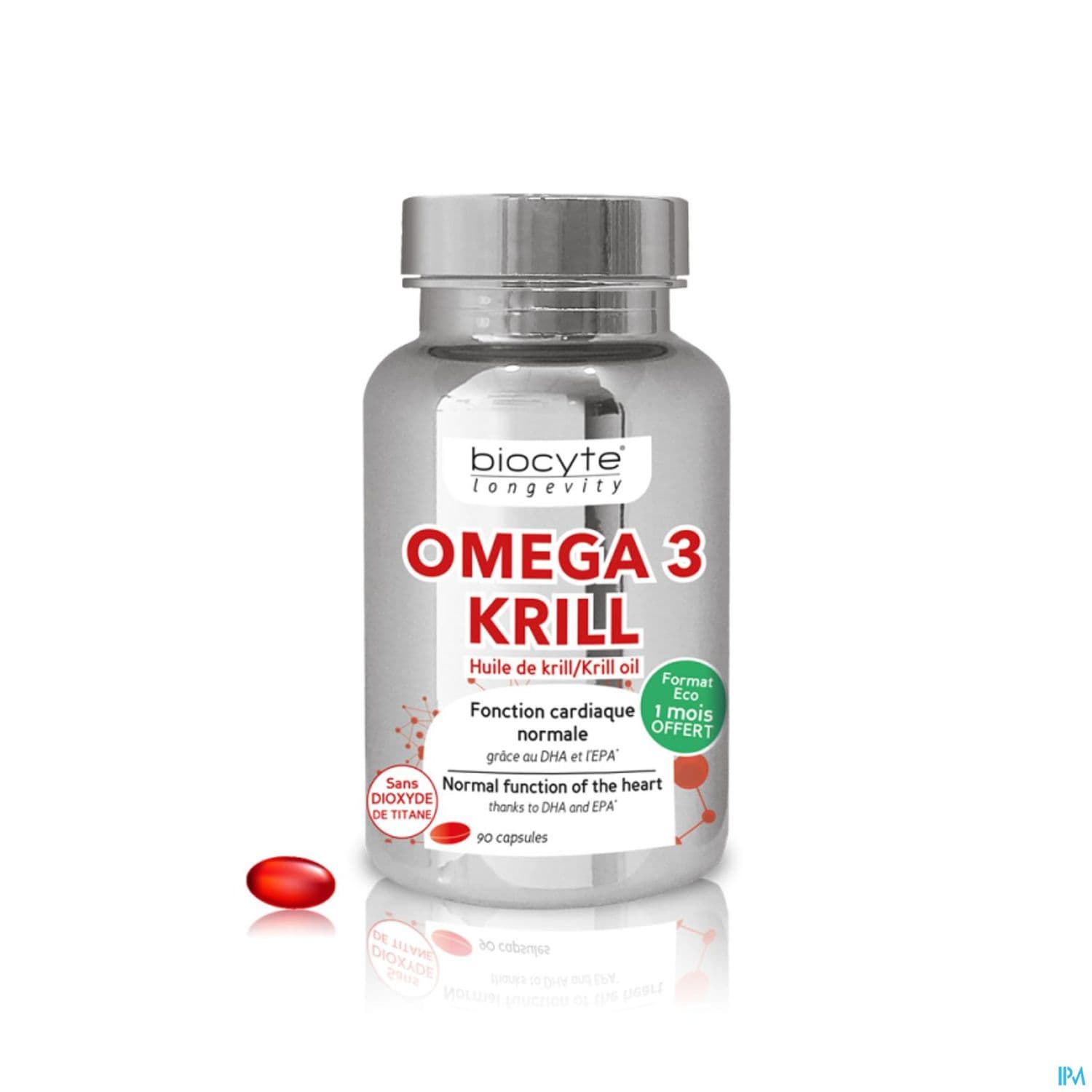 Biocyte Omega 3 Krill 500mg Capsule 90