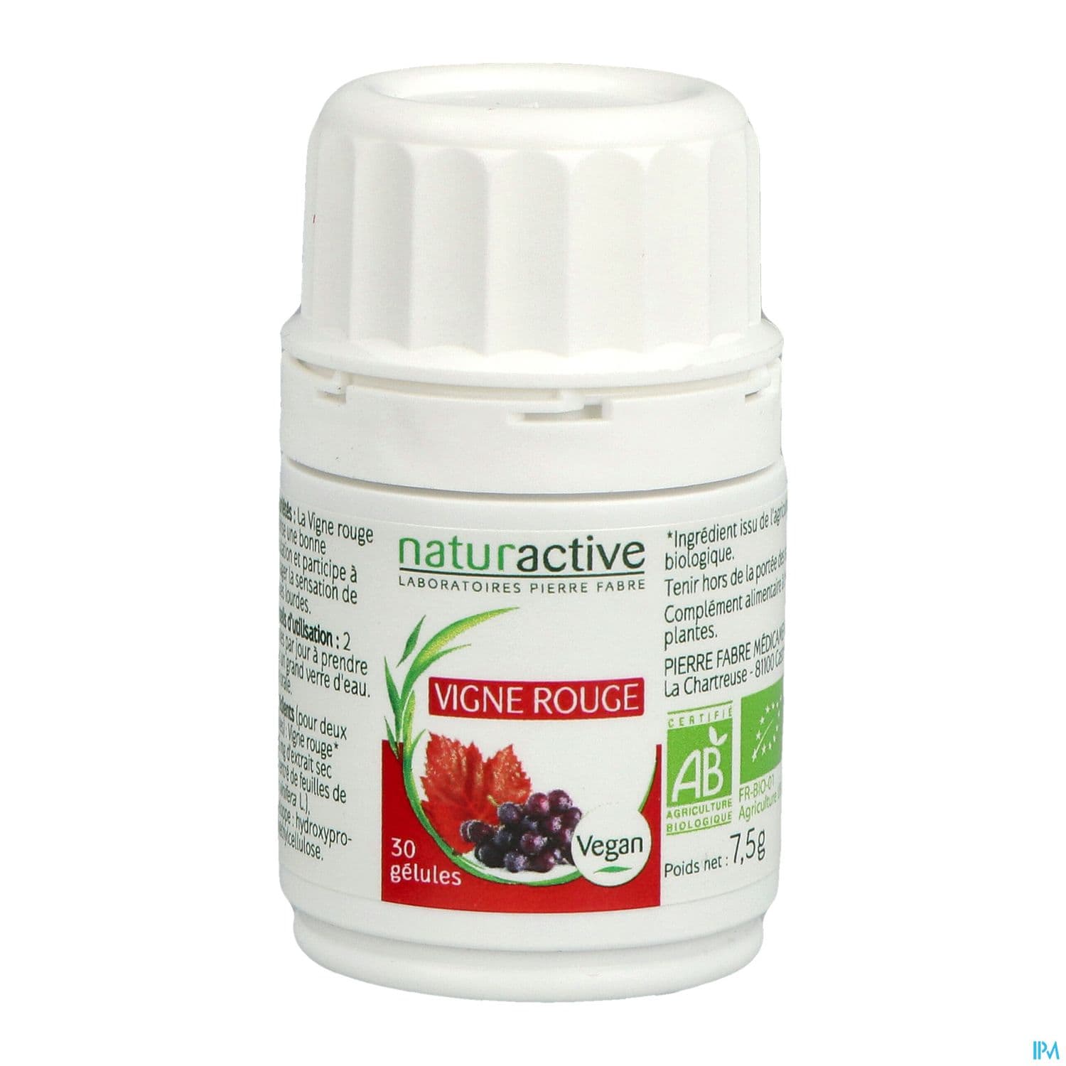 Naturactive Vigne Rouge Bio Gelule 30