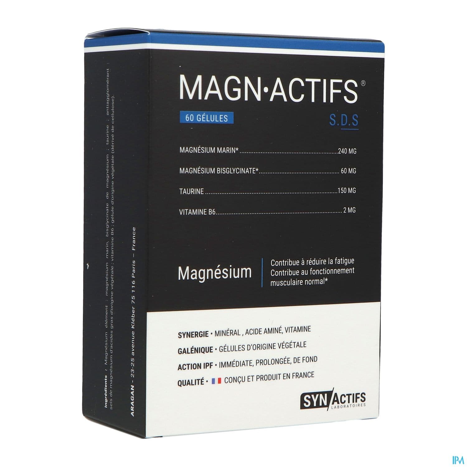 Synactifs Magn Actifs Gelule 60