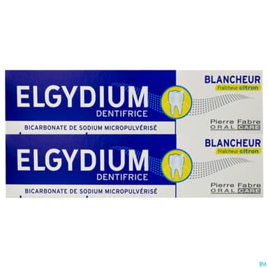 ELGYDIUM DENT BLANCHE CITR 75MLX2