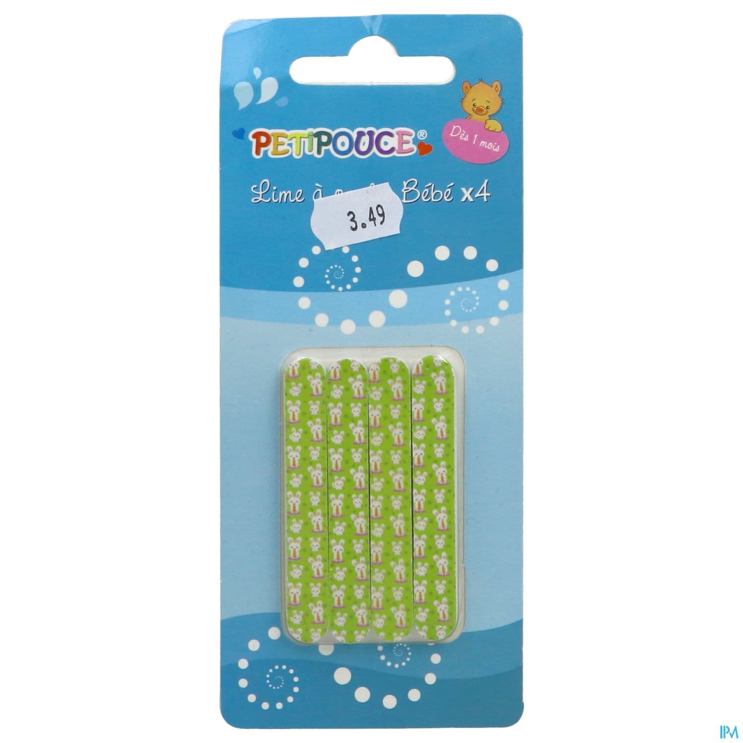 PETIPOUCE LIME ONGLE BB X4