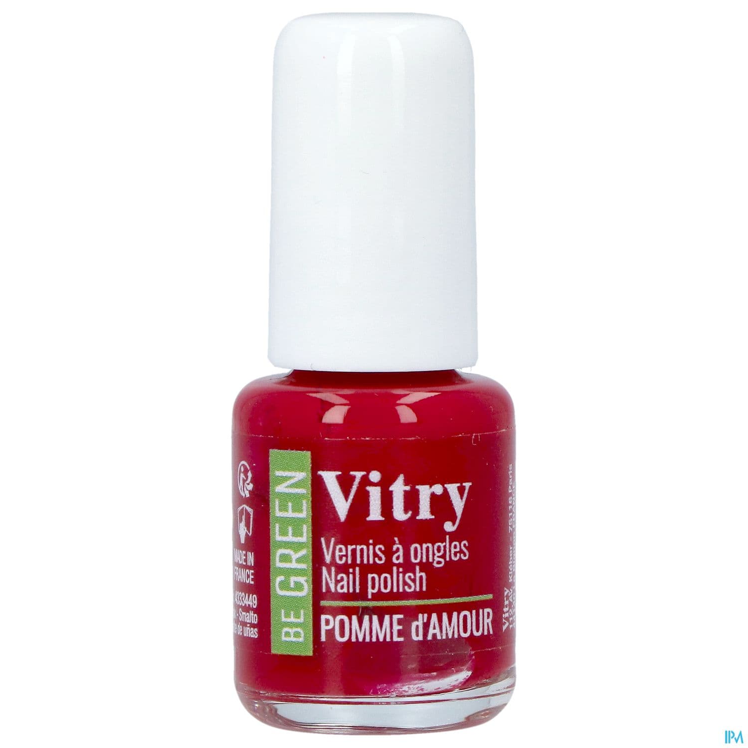 Vitry Be Green Vernis Ongles Pomme Amour 6ml