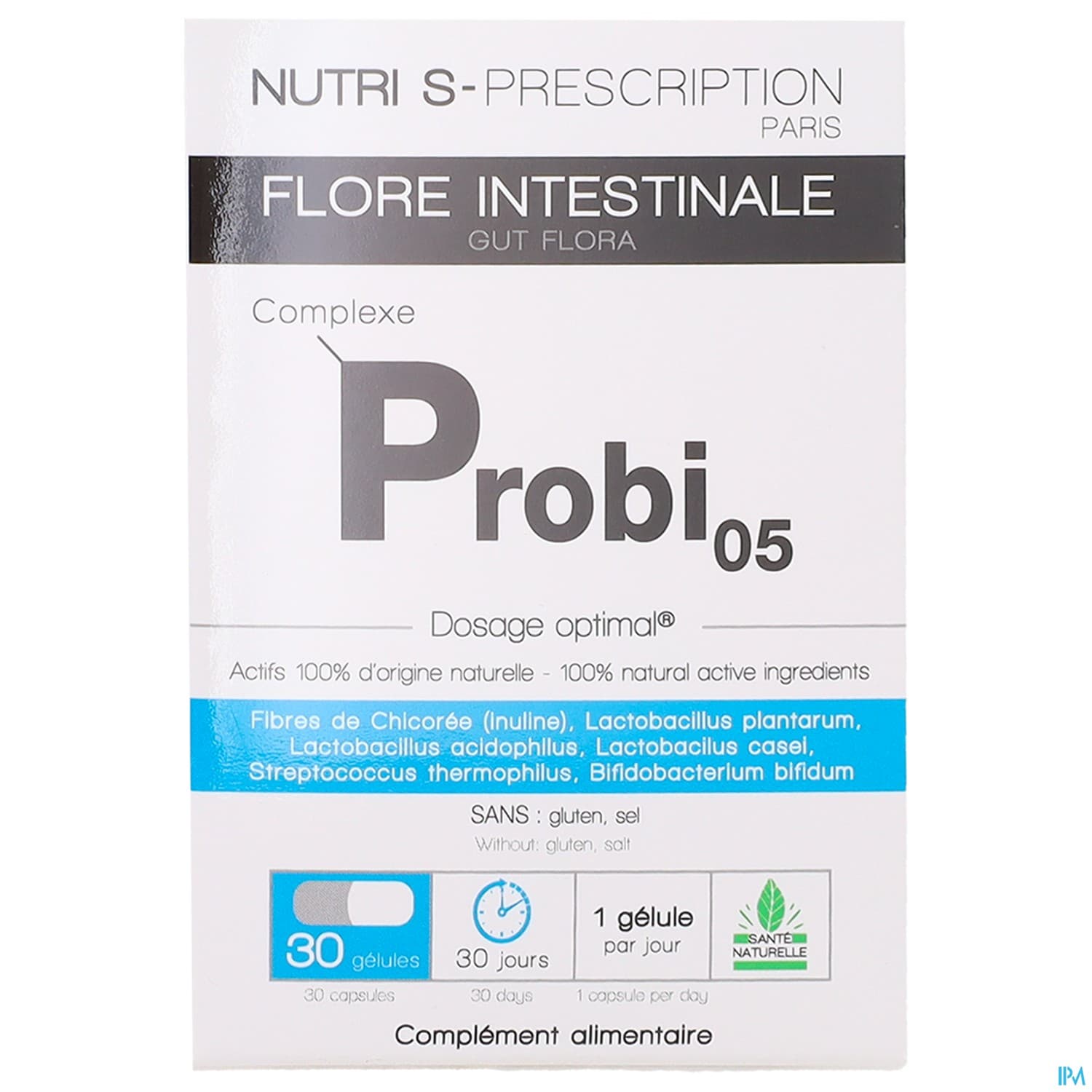 Nutri S Prescription Probi05 Flore Intes Gelule 30