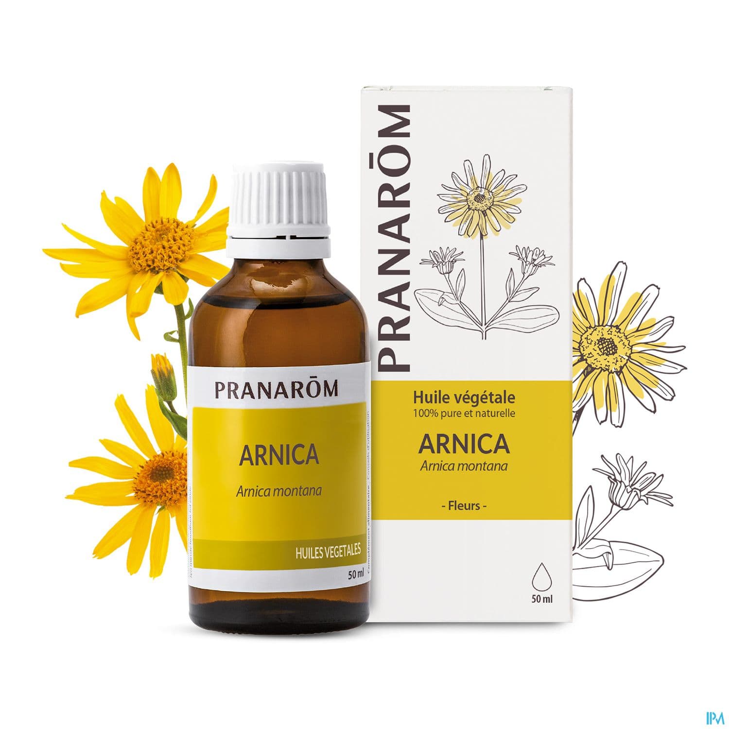 Pranarom Huile De Maceration Bio Arnica 50ml
