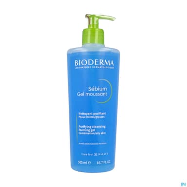 SEBIUM MOUSSANT Gel nettoy ss sav Fl pp/500ml