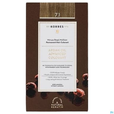 KORRES COLOR ARG BLD CENDRE 7.1