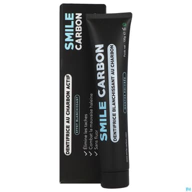 SMILE CARBON DENT VEGETAL 100G