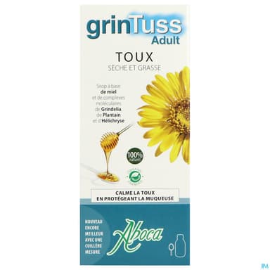 GRINTUSS TOUX SIROP ADULTE 128G