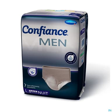 CONFIANCE MEN S/VET ABSORB 6G L 7