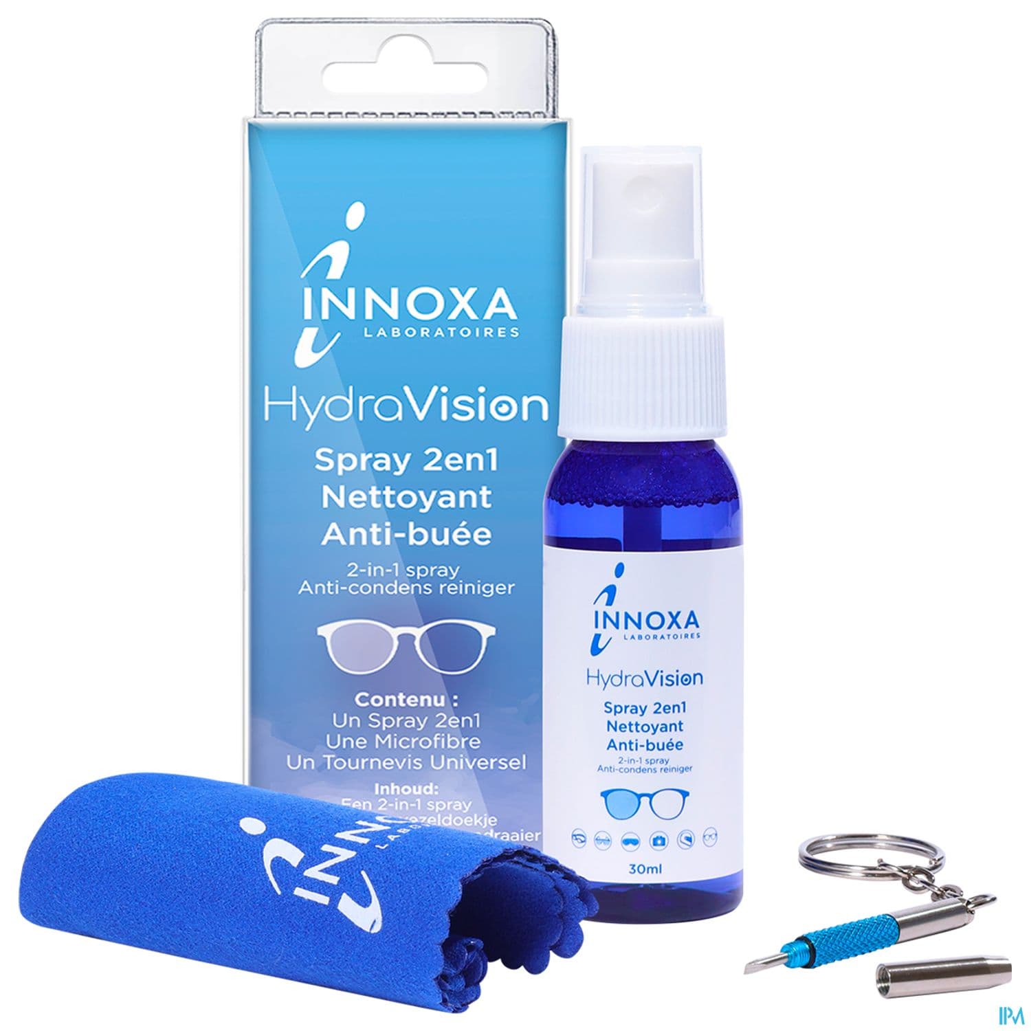 Innoxa Hydravision Spray 2en1 Nettoyant Antibuee 30ml