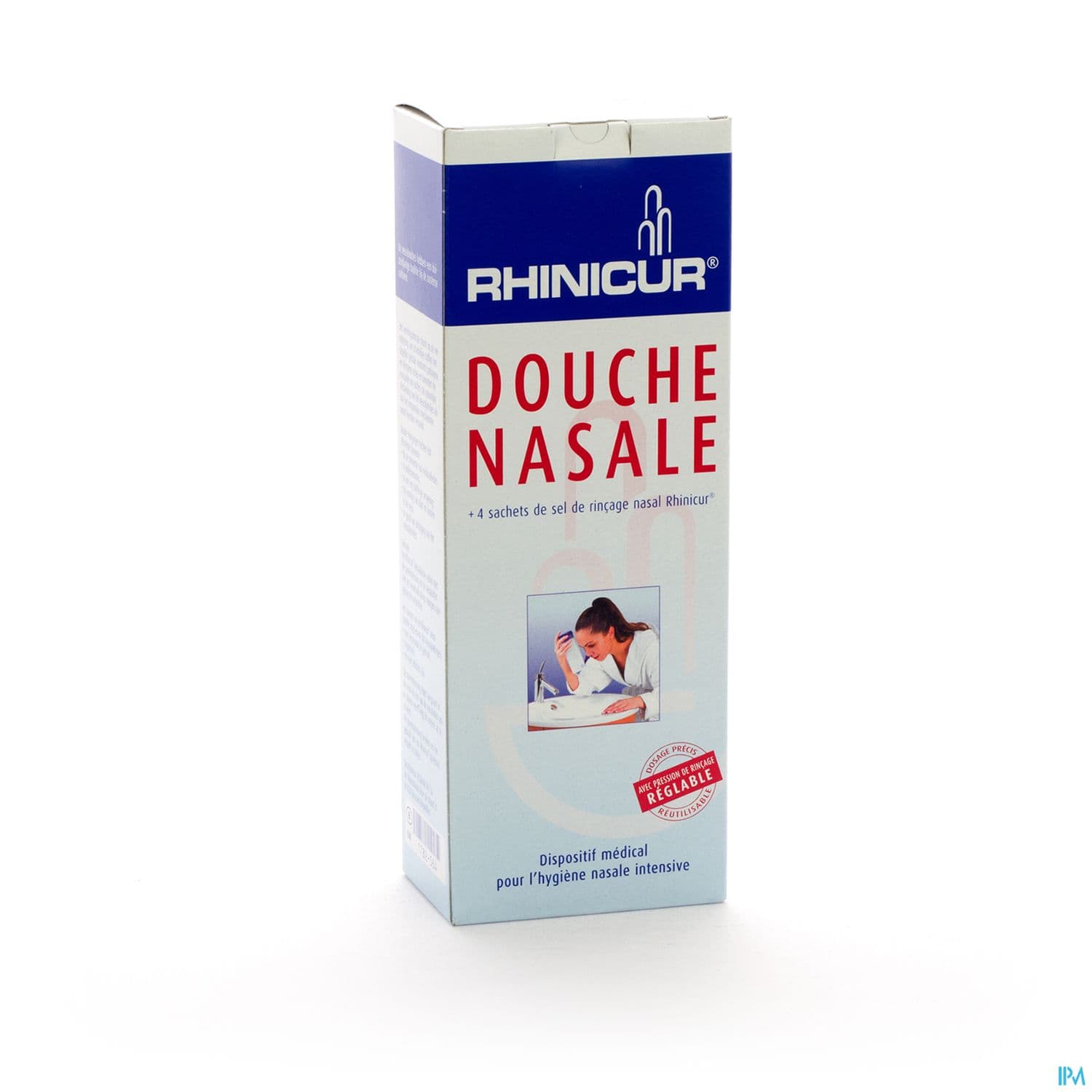 Rhinicur Douche Nasale Appareil + Sachet X4