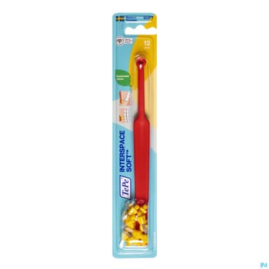 Tepe Brosse A Dents Interspace Souple Manche + 12 Tetes