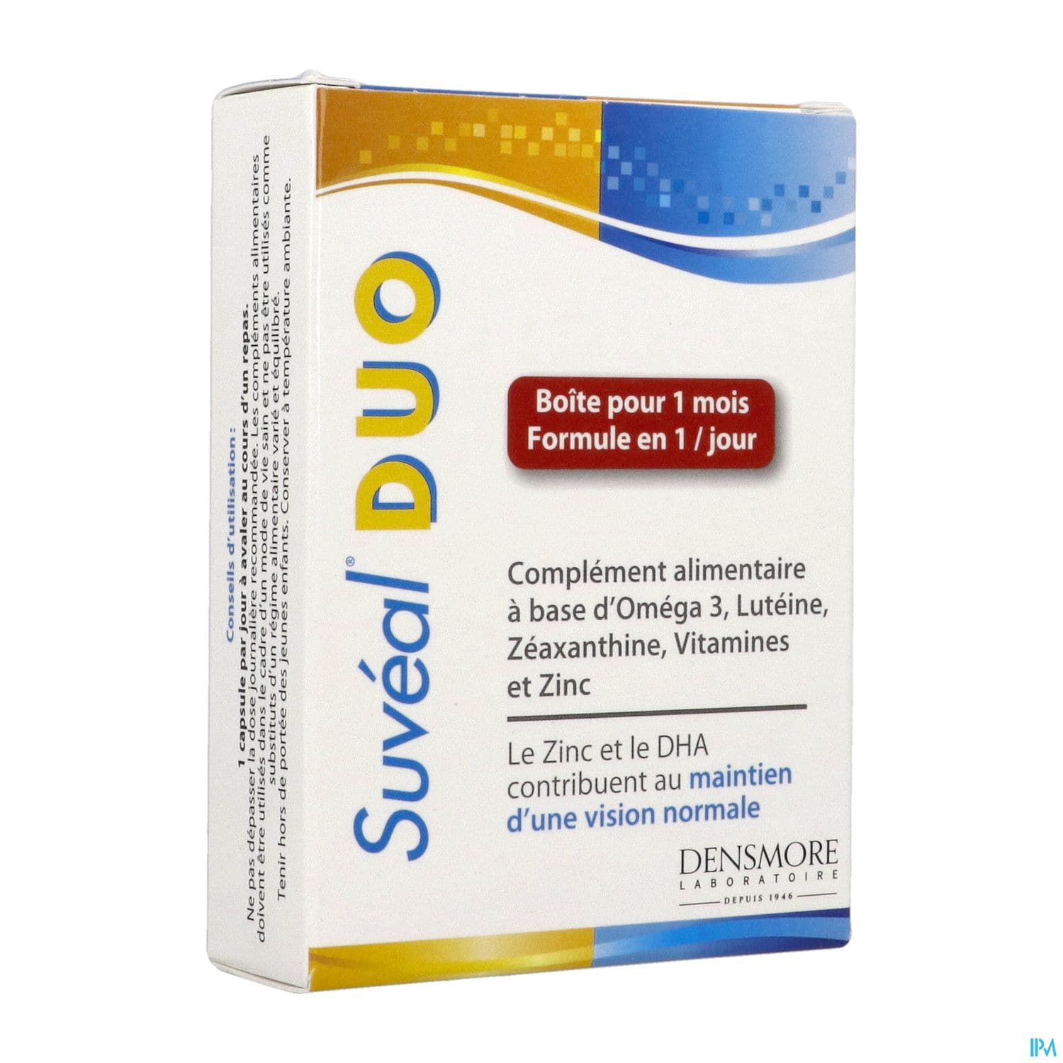 SUVEAL DUO CAPS 30