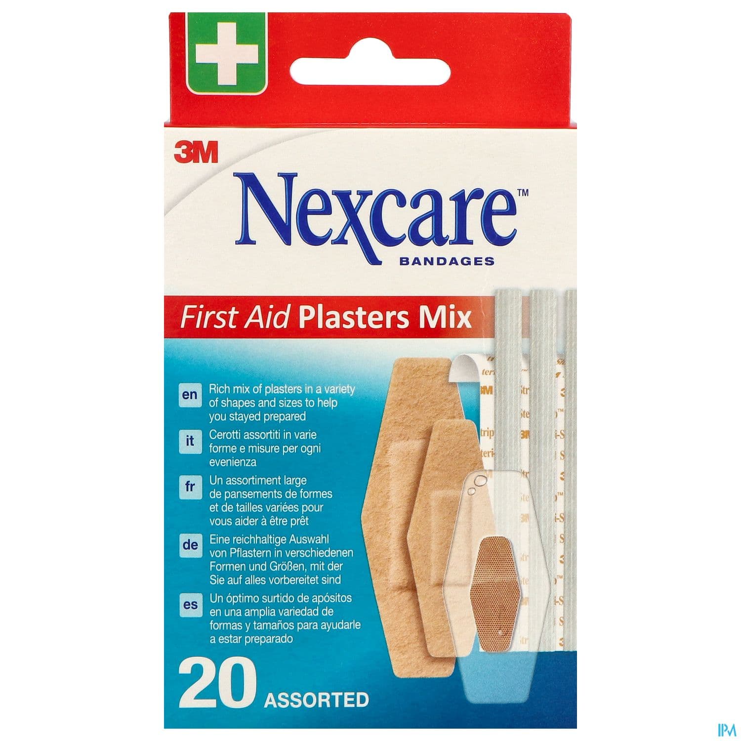 3m Nexcare First Aid Plasters Mix Pansement 20