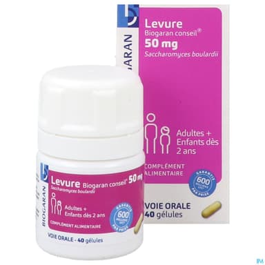 LEVURE BGR 50MG GELUL 40