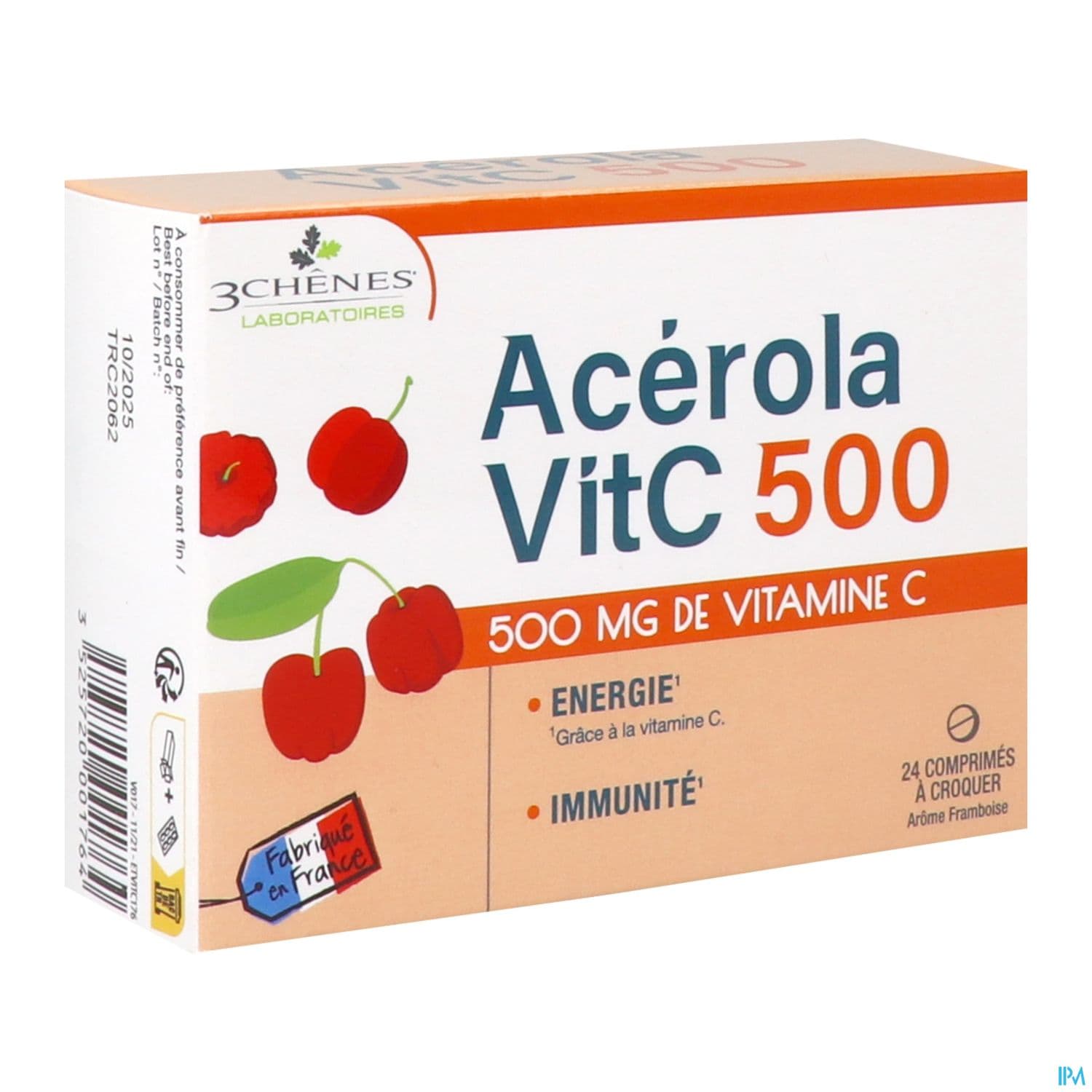 Les 3 chênes phyto acérola 500 tonus et vitalité