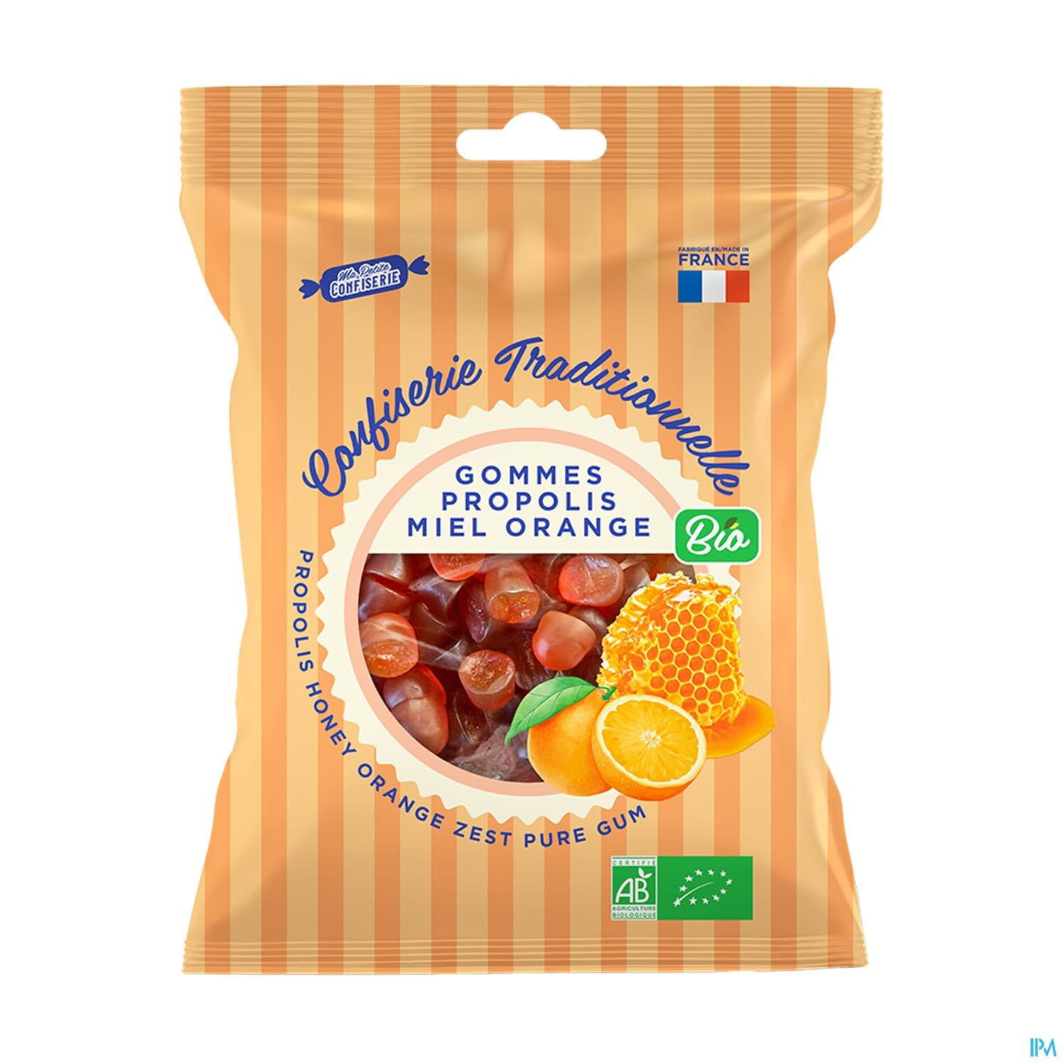 SOLEMIO GOMME PROPO/MIEL/ORAN 100G
