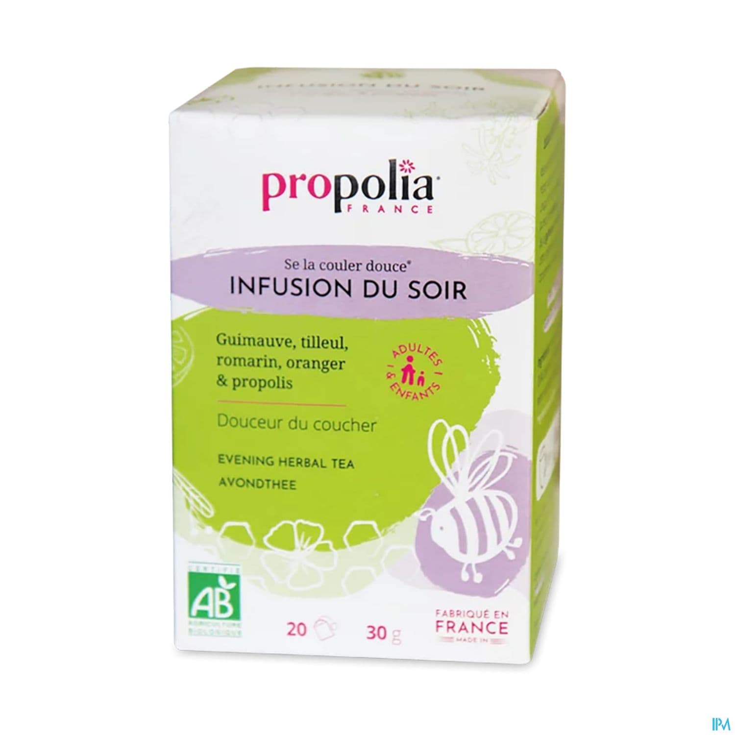PROPOLIA INFUS DU SOIR BIO SACH 20