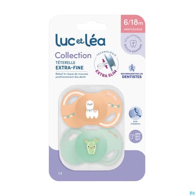 Luc Et Lea Sucette Collection 6/18m C3 2024 X2