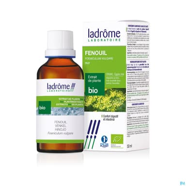 Ladrome Extrait De Plantes Fraiches Bio Fenouil 50ml