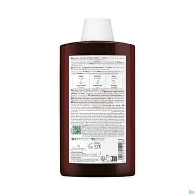 KLORANE SH QUININE EDELWEISS 400ML