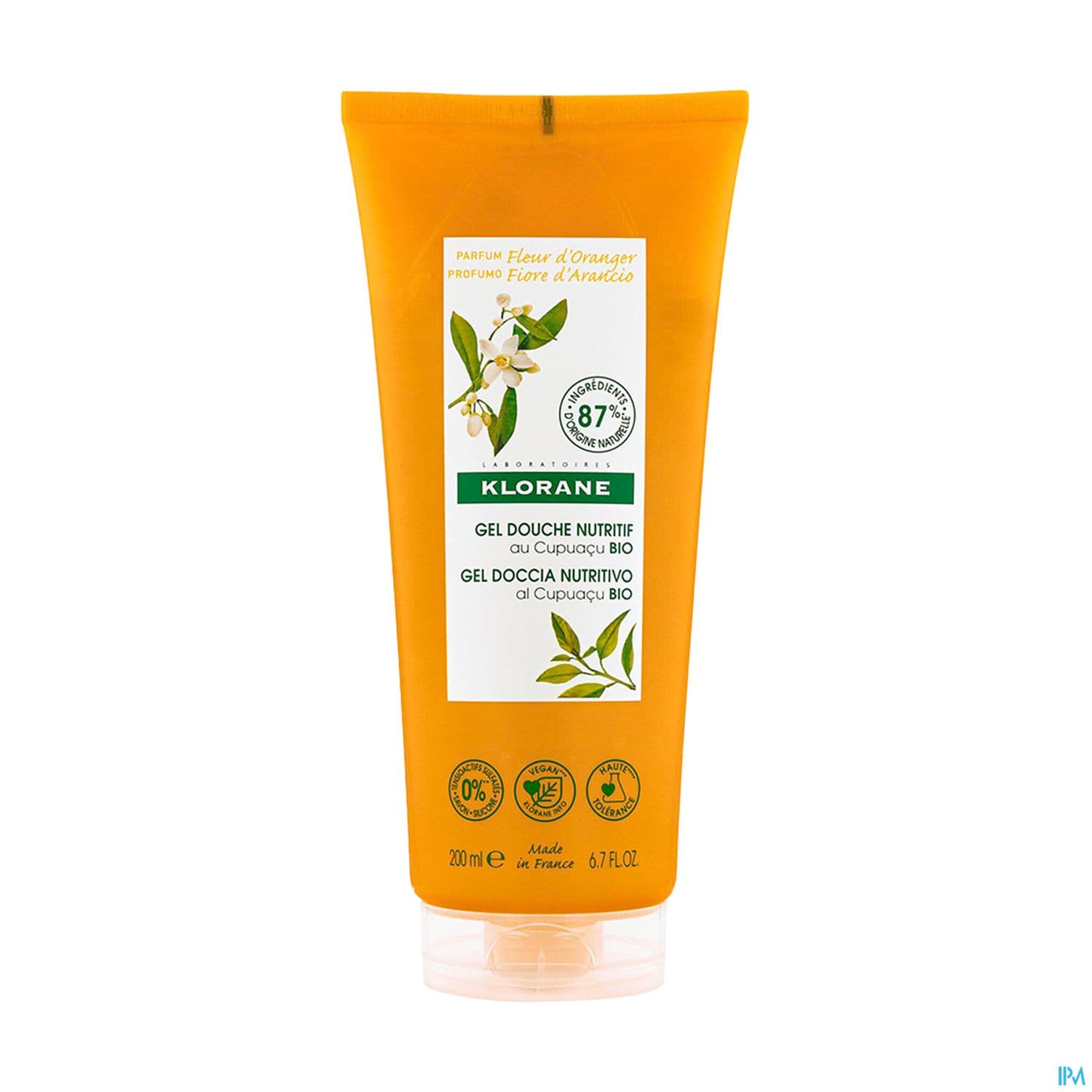 KLORANE GEL DCH MIEL ORANGER 200ML