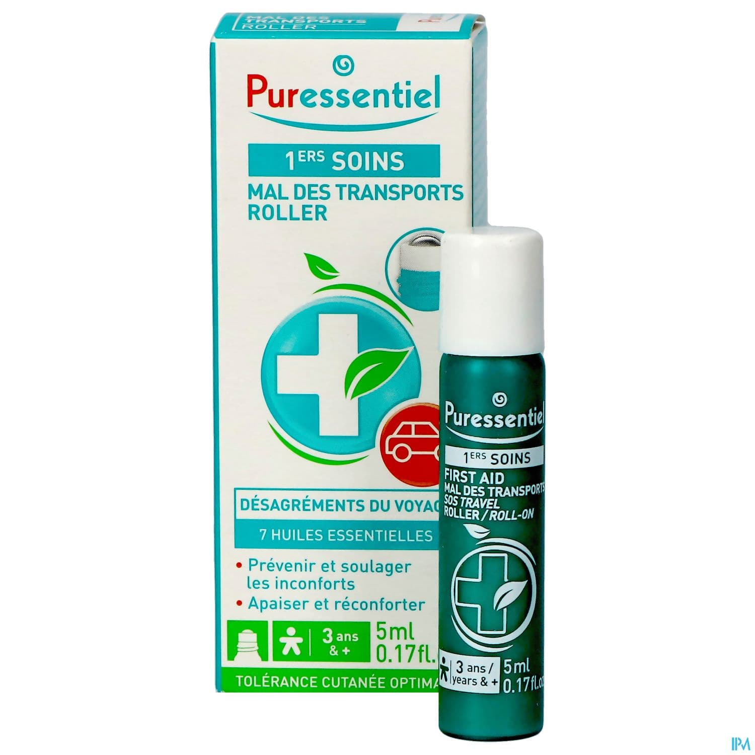 PURESSENTIEL ROLLER MAL TRANSP 5ML