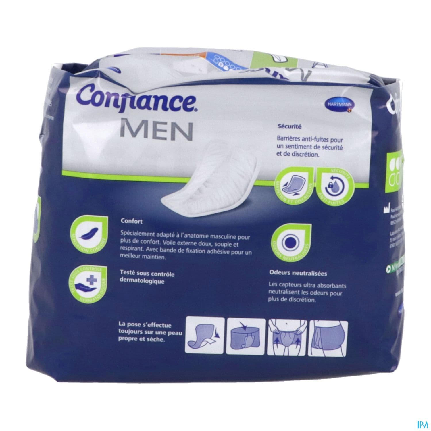Hartmann Confiance For Men Protection Absorbante 3 Gouttes 14