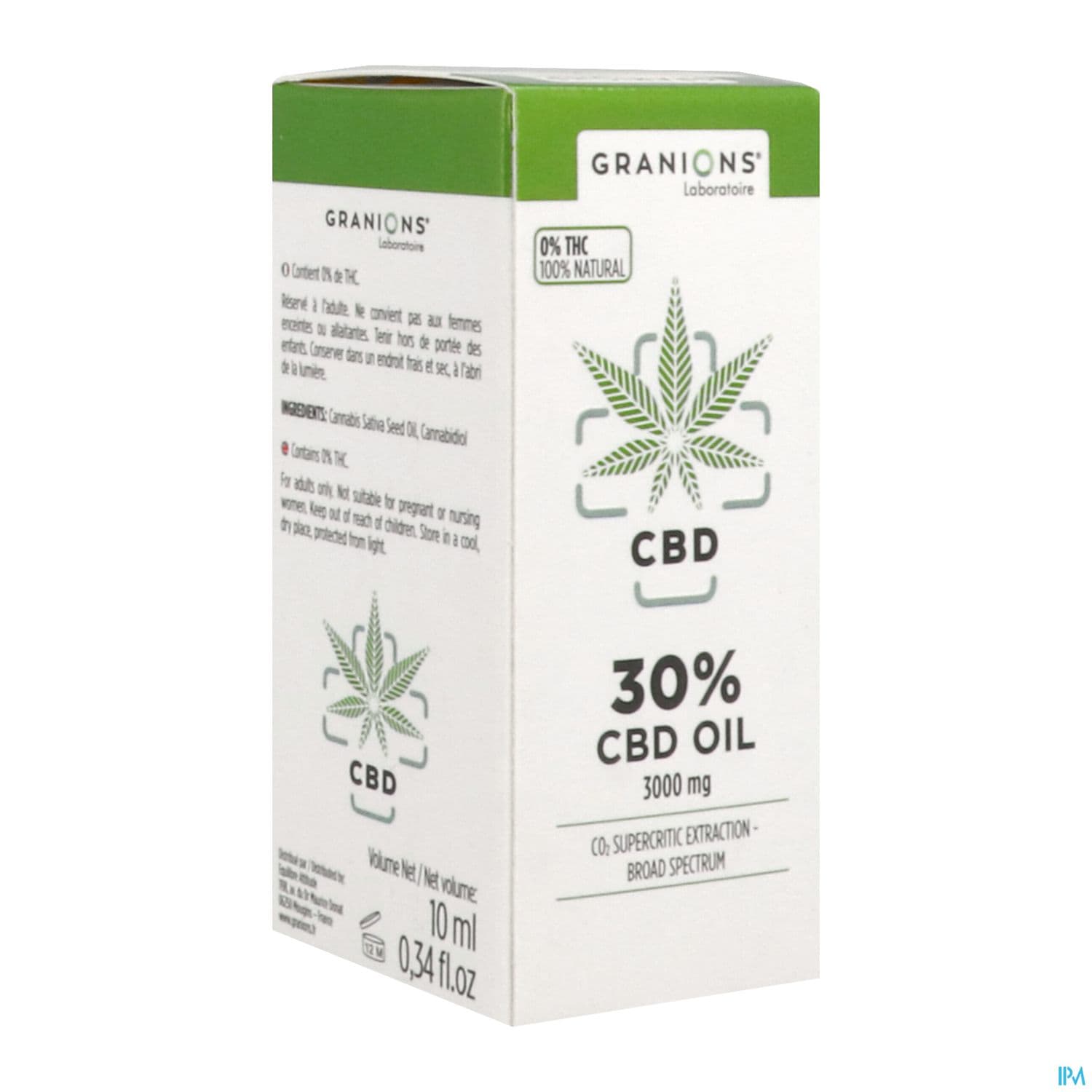 Granions Cbd Huile 30% 10ml