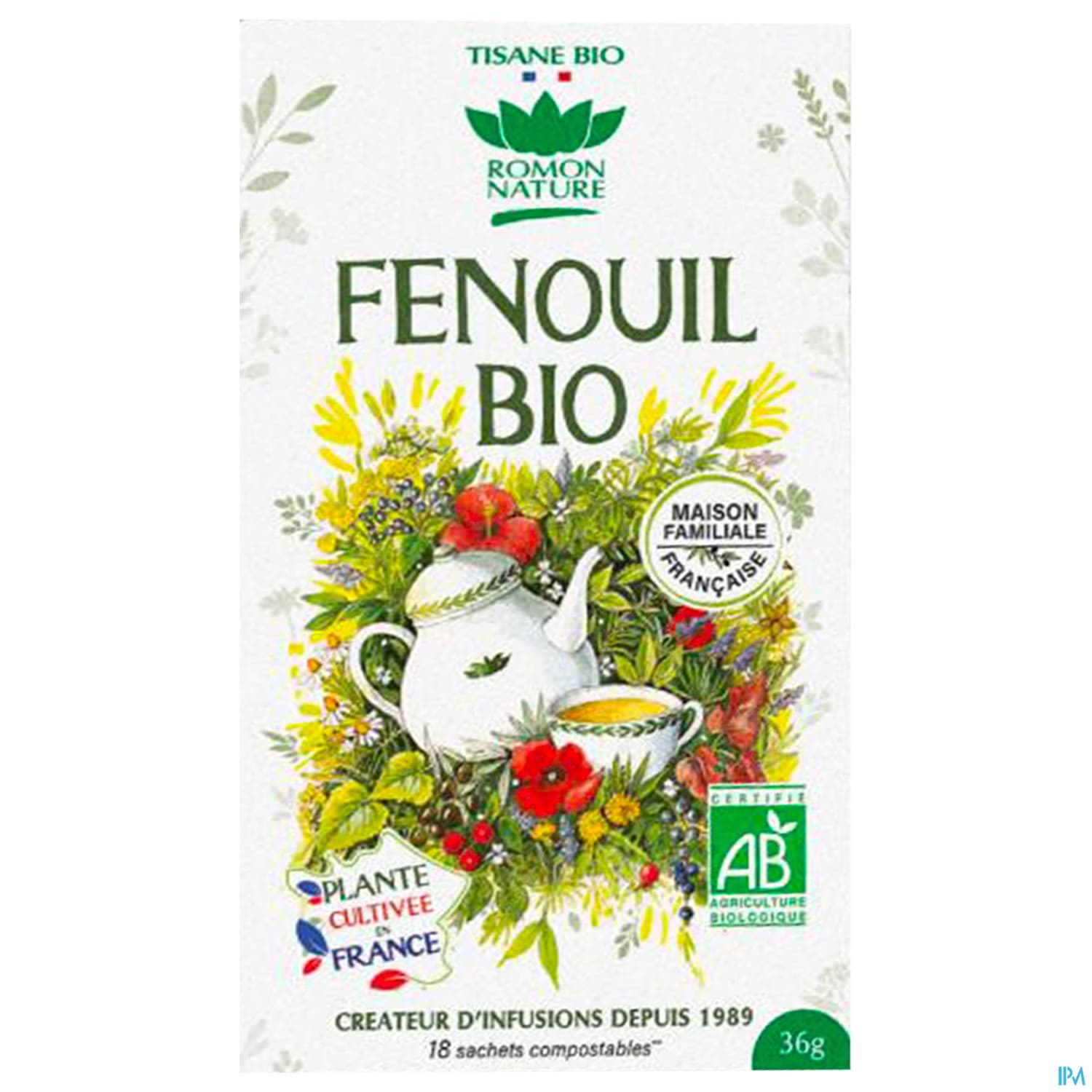 Romon Nature Simples Plantes Cultivees En France Fenouil Bio France Infusette 0g8 18