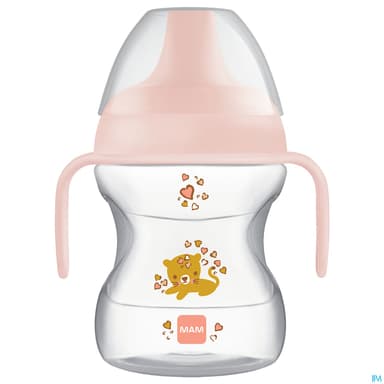 Mam Tasse D'apprentissage 190ml Decoree Bec Evolutif Avec Anse