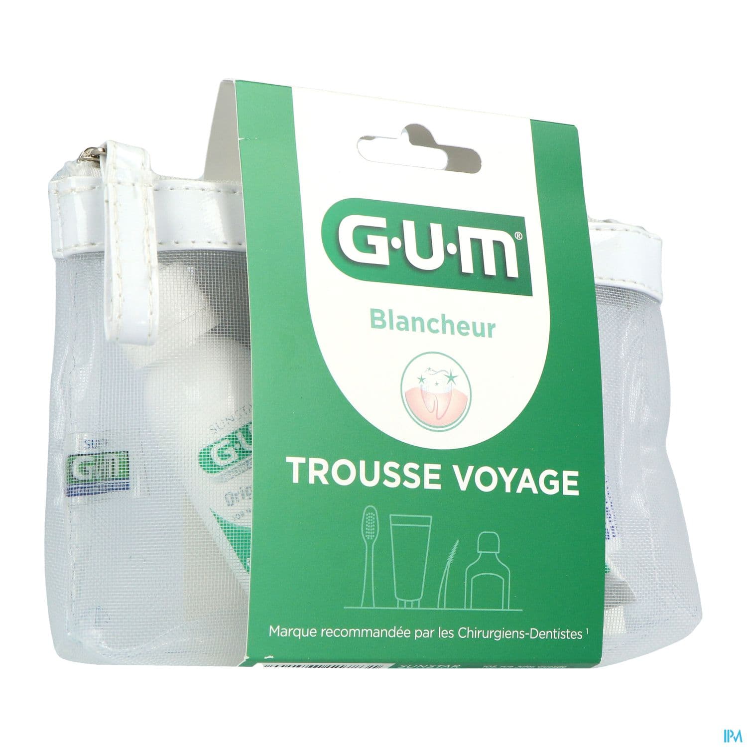 GUM TROUSSE VOYAG KIT BLANCHEUR