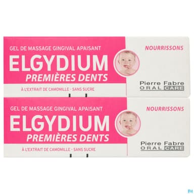 ELGYDIUM 1ER DENT GEL GING NOUR X2