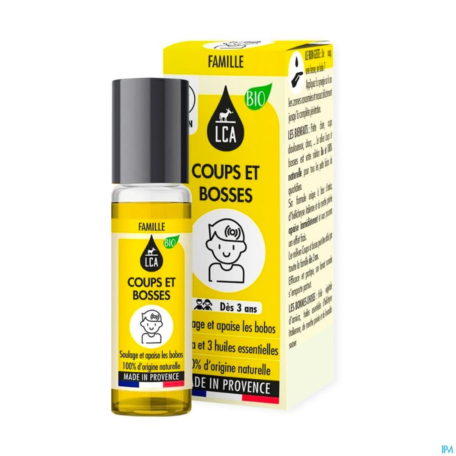 Lca Roll On Coups Et Bosses Bio 10ml